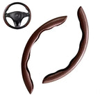 Universal Non-Slip Carbon Fiber Car Steering Cover Steering Wheel Booster Cover for Car Anti-skid Accessories