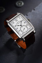 FARASUTE 2026 New Retro Wristwatches Men Casual Manual Square Customized Mechanical Movement Watch Male Sapphire Glass reloj