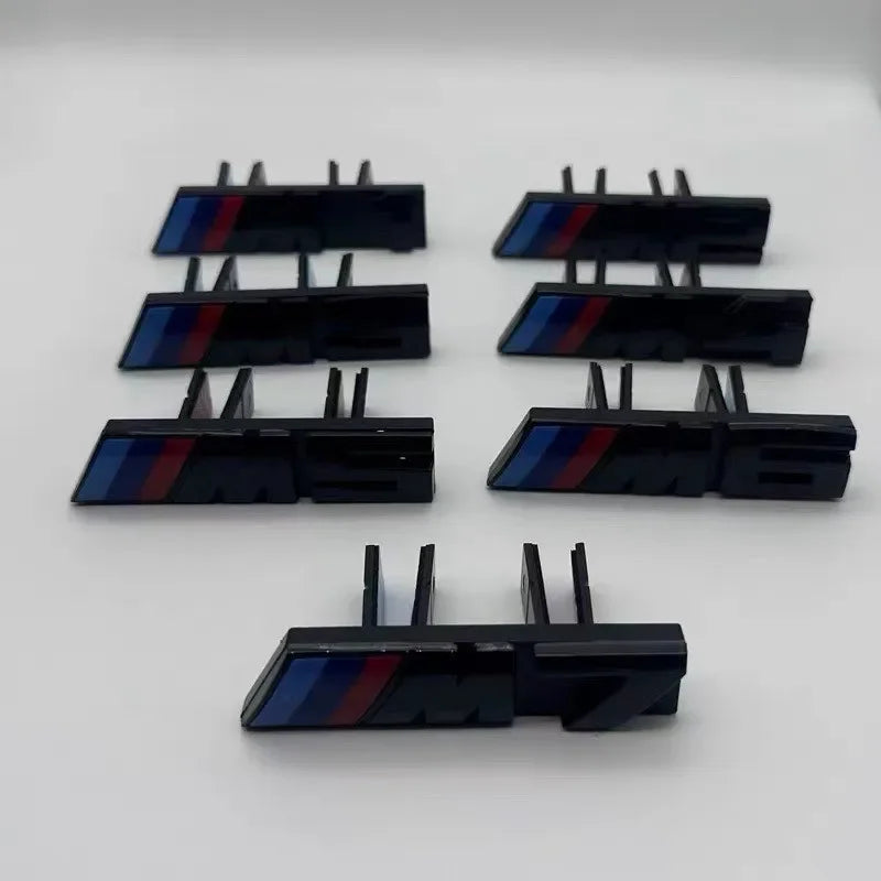 3D Car Front Grille M Badge Emblem Decoration Accessories For BMW M3 M4 M5 G42 G30 G20 E90 E93 E60 F10 F07 F34 F20 G05