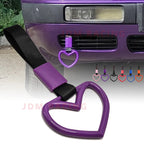 JDM Train Bus Handle Hand Strap Ring Heart Styling Drift Charm Strap Drift Auto Warning Ring Car Strap Car Rear Bumper Supplies