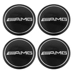 4PCS 56mm Car Styling Wheel Center Hub Caps Rim Cover Badge Emblem Sticker For Mercedes Benz AMG W205 W204 W206 W213 W212 W211 W