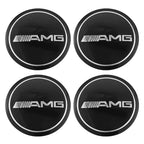 4PCS 56mm Car Styling Wheel Center Hub Caps Rim Cover Badge Emblem Sticker For Mercedes Benz AMG W205 W204 W206 W213 W212 W211 W