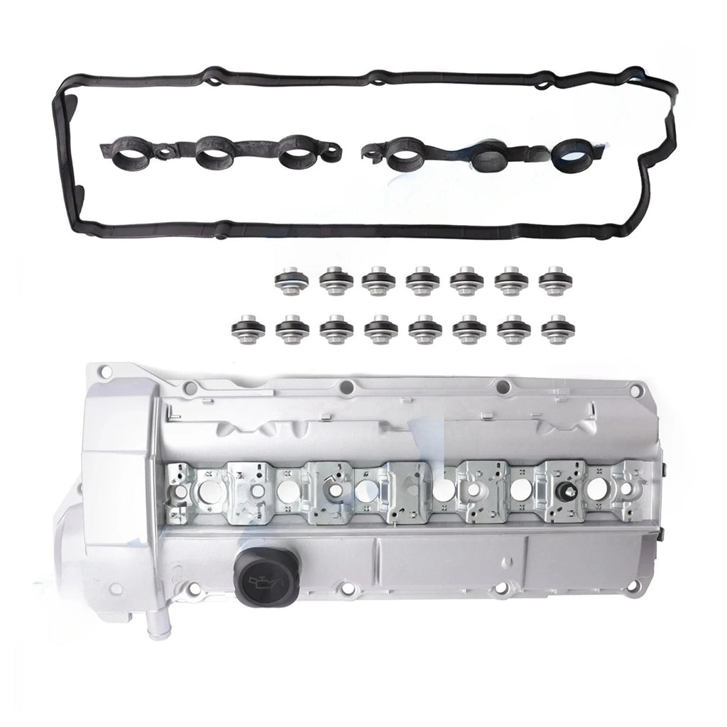 004-077ALU 11121703341 Upgraded Version Valve Cover For 1996-1998 BMW E36 328i 1997-1998 E39 528i Aluminum