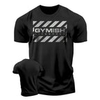 The 3D printed men's T-shirt for the summer of 2025 is a bestseller for sports fitness exercise casual fashion and lightness