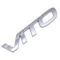 For Fujian Benz Mercedes Benz VITO 3D Metal Rear Trunk Emblem Badge Sticker Tailgate Body Letter Logo Decal Trim Car Accessory