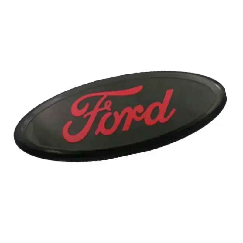 ABS Car Rear Trunk Sticker Front Hood Emblem for Ford Fusion Ranger Escape Fiesta Explorer Focus Bronco Mondeo Transit