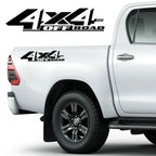 Car 4x4 Off Road Sticker Pickup Truck Vinyl Decor Decal For Isuzu Dmax Ford Ranger F150 Toyota Hilux GMC Sierra Canyon Dodge RAM