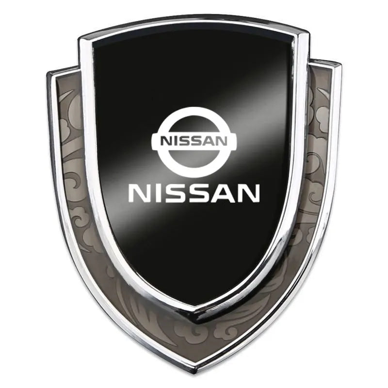Car Side Fender Car Body Sticker Shield Emblem Badge Logo For Nissan Rogue Pathfinder X-Trail GTR Note Qashqai Juke Patrol