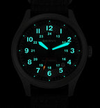 BERNY Titanium Automatic Men's Field Watches Date Sapphire Super Luminous Sports Easy Read Outdoor 10ATM Mechanical Watch