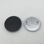 1pcs 3D ABS for AMG 57mm 2 pins Car Front Hood Emblem Bonnet Sticker Badge Decal Styling auto accessories