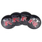 4Pcs 56 60MM Car Emblem Wheel Hub Caps Stickers Hubcap Badge Decals For Nissan Nismo X-trail Almera Tiida Patrol Teana J32 GTR