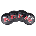 4Pcs 56 60MM Car Emblem Wheel Hub Caps Stickers Hubcap Badge Decals For Nissan Nismo X-trail Almera Tiida Patrol Teana J32 GTR