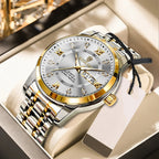 BINBOND Top Brand Luxury Fashion Watch Men 3ATM Waterproof Date Clock Sport Watches Mens Quartz Wristwatch Relogio Masculino
