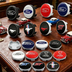 4pcs 56mm 60mm 54mm For Ford Ranger Focus Kuga Mustang Mondeo Fusion Esco Logo Car Wheel Center Hub Cap Rim Cover Emblem Sticker