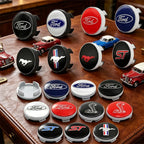 4pcs 56mm 60mm 54mm For Ford Ranger Focus Kuga Mustang Mondeo Fusion Esco Logo Car Wheel Center Hub Cap Rim Cover Emblem Sticker
