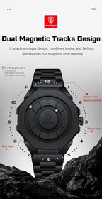 POEDAGAR High Quality Luxury Watch For Men Waterproof Fashion Man Wristwatch Business Stainless Steel Men's Quartz Watches Reloj
