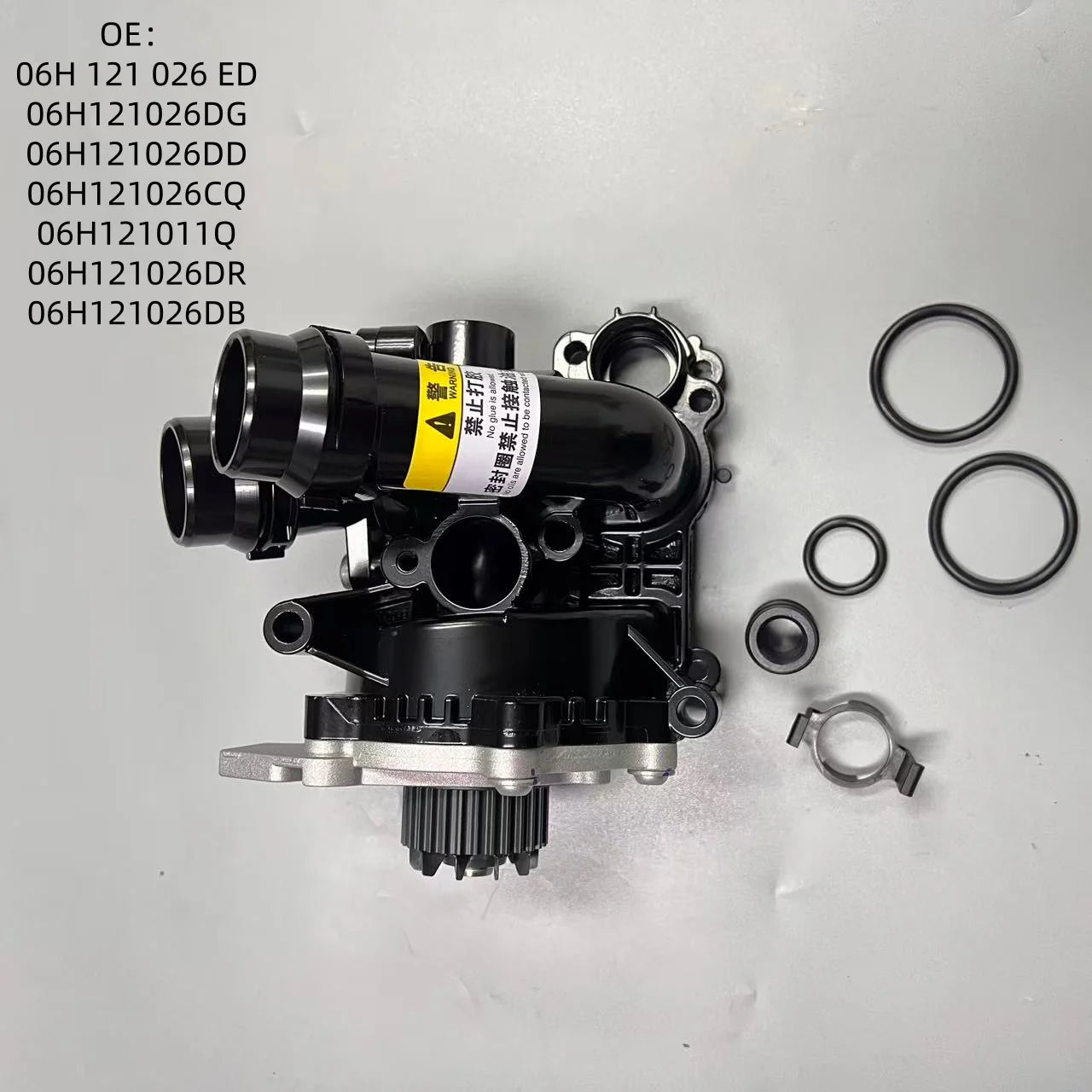06H 121026 Ea888 Gen2 All-Aluminum Water Pump, Suitable for Audi A3A4A5Q5 Volkswagen Golf Mk6 Gti Passat B7 Tiguan Cc Scirocco Jetta 06H 121 026 Cp