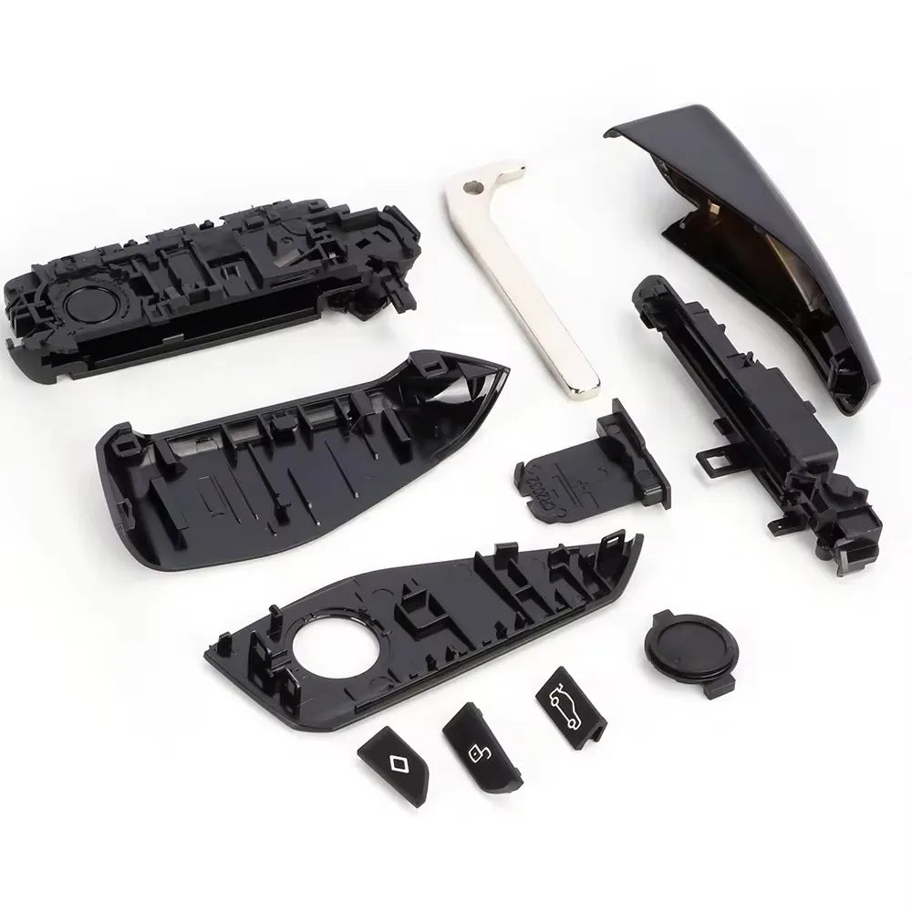 For BMW i7 X7 G07 LCI iX I20 X1 U11 7 Series G70 G09 XM U06 G81 M3 2023 2024 4 Buttons Remote Key Case Cover Shell Housing