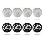 4pcs 56mm Car Wheel Center Hub Cap Stickers Styling For Lexus Fsport RX330 IS250 Ct200h ES300h RX350 IS300h NX300h RX400h ES350