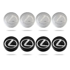 4pcs 56mm Car Wheel Center Hub Cap Stickers Styling For Lexus Fsport RX330 IS250 Ct200h ES300h RX350 IS300h NX300h RX400h ES350