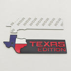 TEXAS EDITION Logo Emblem Metal Car Badge Trunk Sticker For Ford Jeep Chevrolet Ram GMC Dodge Cadillac Lincoln Tesla Accessories