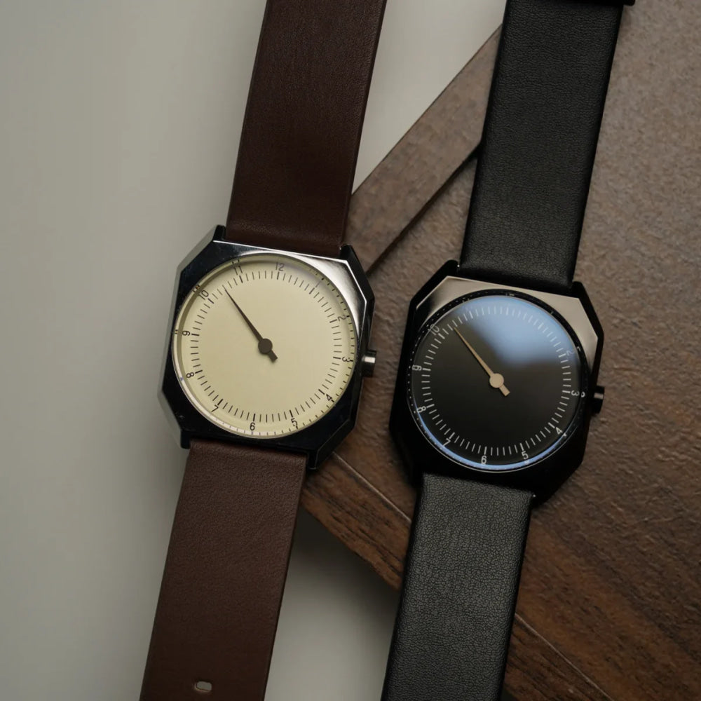 SKU Retro One Pointer Watch for Men luxury high quality Vintage Style Quartz Watch Unique Design Fashion Wristwatch for man men