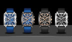 2026 New Pagani Design PD1725 Men Square Quartz Watch Chronograph 42MM Sapphire Glass Waterproof Racing Sports Silicone reloj