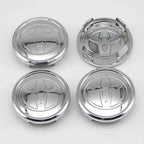 4pcs 57mm/62mm Car Tyre Wheel Center Hub Cap Badge Logo Rim Emblem For Toyota Corolla Camry Yaris CHR Rav4 Auris Verso Avalon