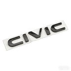 ABS Car Rear Trunk Letters 3D Emblem Tail Badge Sticker for Honda CIVIC Logo Decals Auto Stickers Styling Decoration
