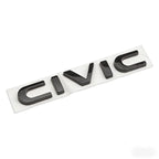 ABS Car Rear Trunk Letters 3D Emblem Tail Badge Sticker for Honda CIVIC Logo Decals Auto Stickers Styling Decoration