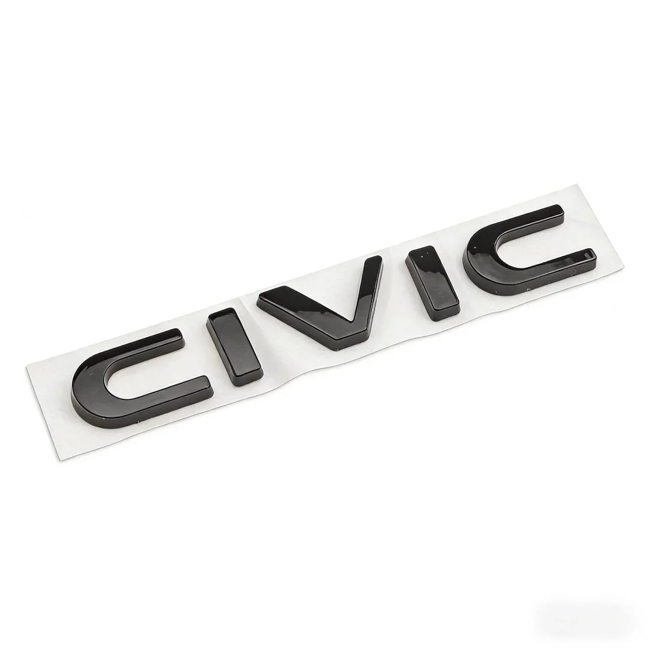 ABS Car Rear Trunk Letters 3D Emblem Tail Badge Sticker for Honda CIVIC Logo Decals Auto Stickers Styling Decoration