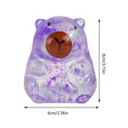 Maltose Cube Stress Squeeze Toy D ecompression Small Ice Cubes Anti Stress Slow Rebound Polar Light Colorful Squeeze TPR Block