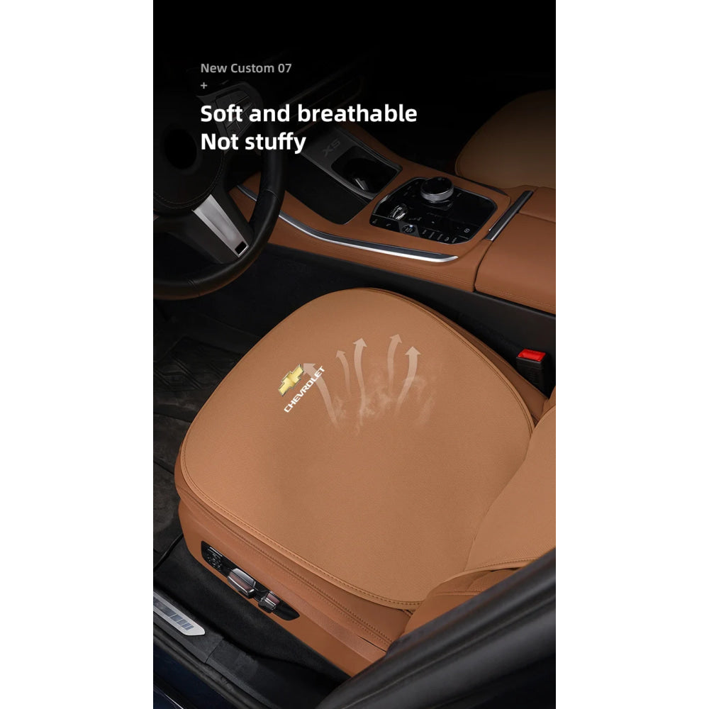 Car Seat Cushion Cover Breathable Ice Silk Soft Mats For Chevrolet Cruze Malibu Colorado Suburban Equinox Blazer Trax Camaro