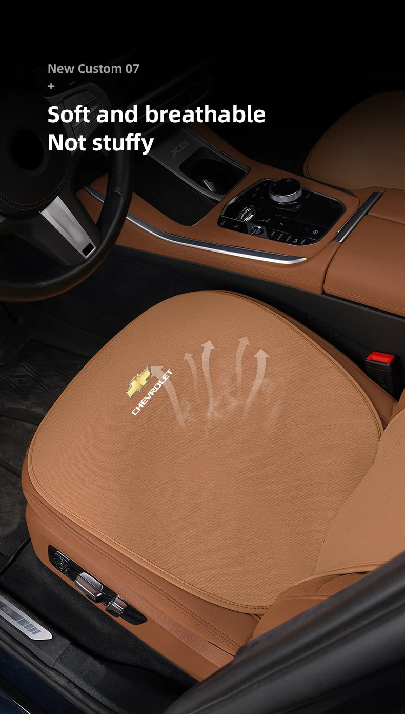 Car Seat Cushion Cover Breathable Ice Silk Soft Mats For Chevrolet Cruze Malibu Colorado Suburban Equinox Blazer Trax Camaro