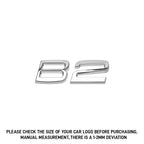 3D ABS Letters Car Rear Trunk Tailgate Side Fender Badge Emblem Sticker for Volvo B2 B3 B4 B5 B6 B7 B8 Auto Accessories