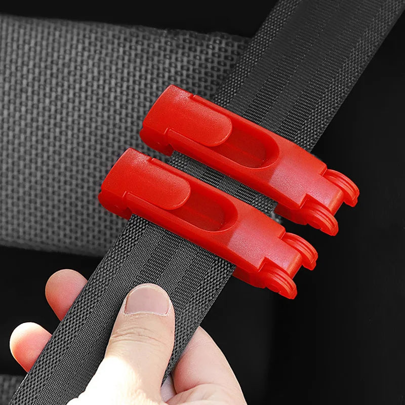 1/4pcs Car Seat Belt Buckle Clip Seatbelt Stopper Adjuster Clip To Relax Shoulder Neck Car Strap Clips Car Accessories