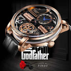 PINDU Watch New TOP Men Mechanical Watch Godfather Fashionable Classic Series 45.5MM Wristwatches Men M2791B