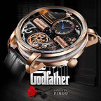 PINDU Watch New TOP Men Mechanical Watch Godfather Fashionable Classic Series 45.5MM Wristwatches Men M2791B
