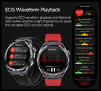2026 New ECG AI Health Smartwatch for Men 1.53"AMOLED BP/Heart Rate Monitor BT Call IP68 Waterproof Smart Watch for Android IOS