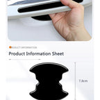 Car Door Handle Bowl Stickers Anti-collision Protector Stickers For Honda Mugen Power Civic Accords CRV Hrv Jazz CBR VTEC VFR