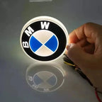 Illuminated LED BMW Logo Emblem Light Up Front Hood Rear Trunk Badge 82mm  Fit BMW E30 E46 E60 F10 F30 G20 M Series Car Styl