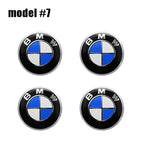 4Pc 56mm 60mm 65mm Car Wheel Center Hub Cap Rim Cover Stickers For BMW E36 E39 E46 E60 E90 E90 F01 F10 F30 G01 G20 G21 G30 G11 M