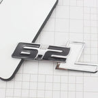 3D Metal 6.2L Logo Car Rear Boot Trunk Emblem Badge Sticker For Ford Raptor F150 Hummer H2 Chevrolet C7 Camaro Dodge Challenger