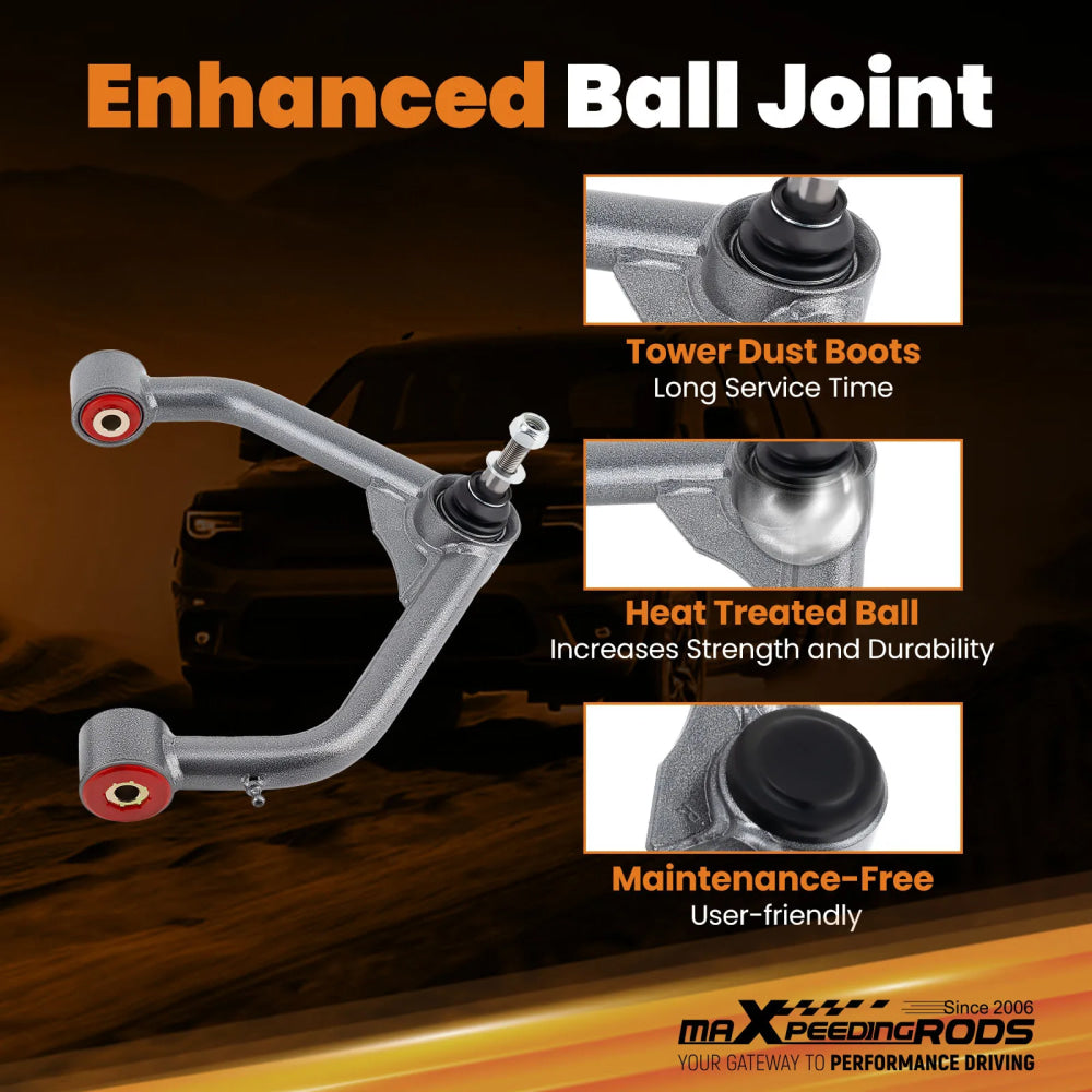 Suspension Upper Control Arms 2"-4" Lift For Dodge Ram 1500 4WD 4X4 2006-2022