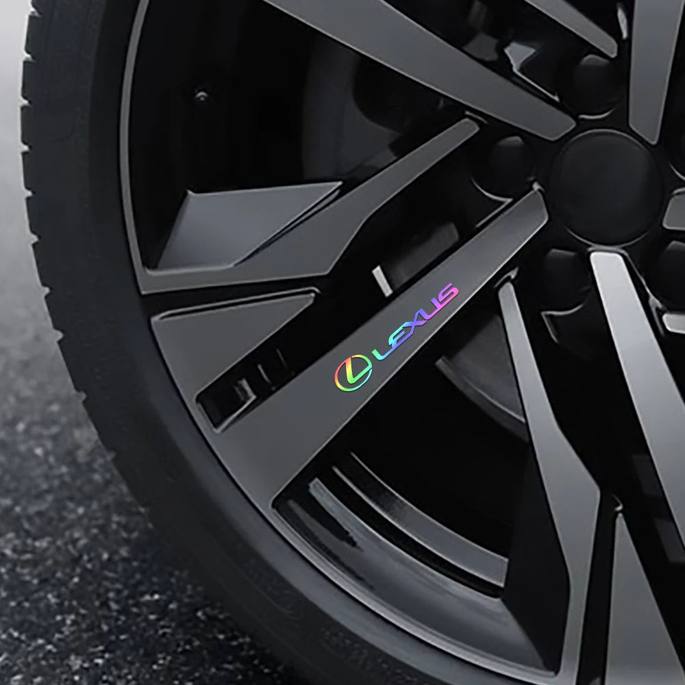4Pcs Car vinyl Styling Door Handle Decor Stickers Decals Accessories For Lexus LS LC IS350 ES300h ES300 IS220d NX350h RX CT200h
