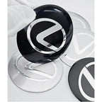 56mm 60mm 65mm Car Wheel Center Emblem Hub Caps Stickers For Lexus RX300 IS200 IS250 ES350 Ct200h UX250h NX300h RX350 ES300h LBX