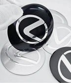 56mm 60mm 65mm Car Wheel Center Emblem Hub Caps Stickers For Lexus RX300 IS200 IS250 ES350 Ct200h UX250h NX300h RX350 ES300h LBX