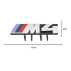 3D Car Front Grille M Badge Emblem Decoration Accessories For bAB-BMW M M1 M2 M3 M4 M5 M6 M7 E39 E87 E60 E46 E53 E90 F10 F20 F25