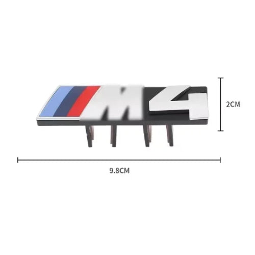 3D Car Front Grille M Badge Emblem Decoration Accessories For bAB-BMW M M1 M2 M3 M4 M5 M6 M7 E39 E87 E60 E46 E53 E90 F10 F20 F25