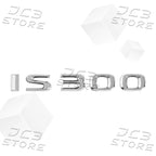 1Pcs 3D Chrome Metal Car AWD Letter Logo Fender side Rear Bumper Trunk Emblem Sticker For Lexus IS200 IS250 IS300 IS350 Decor